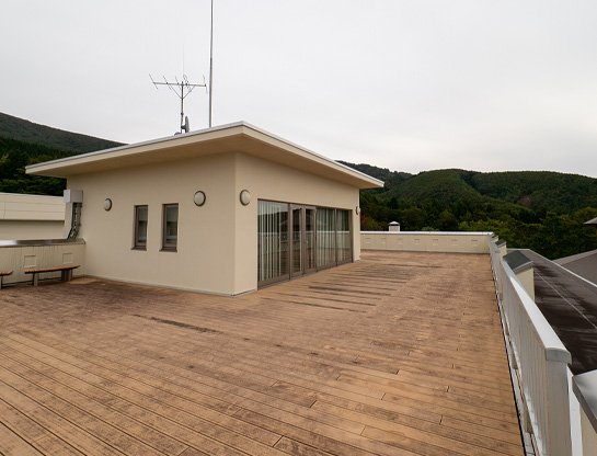 写真：屋上